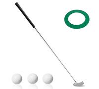 Golf Putter, Golf Putters Right Handed &Left Handed for Beginner, Removable Mini Golf Clubs Set Adjustable Practice Club for Indoor & Outdoor 34"Putting Training with 3 Standard Balls