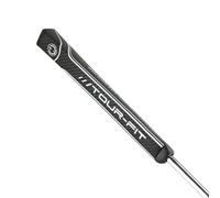 Golf Putter Grip Tour-Fit Trizone Putter Grip - Triangular Design for Alignment & Control - Premium EVA/PU Soft Feel - Anti-Slip Texture - Includes Pro Golf Tape (Black)