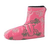 Golf Putter Headcover with Embroidery, Magnetic Closure PU Protective Cover for Putter Head, Thick Plush Lining, Waterproof Dustproof Design for Men and Women Golfers (Pink)