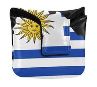 Golf Putter Mallet Head Cover with Magnetic Closure | Putters Headcovers for Mallets and Square PU Leather Waterproof Zimbabwe National Pride Flag