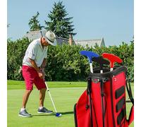 Golf Putter | Practice Golf Clubs | Two Way Junior Golf Putter, Kids Putter Both Left and Right Handed, Adjustable Length for Kids