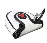 Golf Putter Racket Cover - 15x15x7cm PU Leather Racket Protector Magnetic Closure Clean Shiny Protection | Perfect for Beginners, Lovers, Identification, Storage, Exercise, Course, Sp