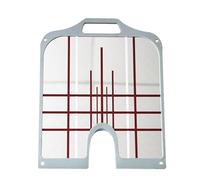 Golf Putting Alignment Mirror - Portable Practice Trainer For, & Eye Line Correction | 12x6 Inch Training Aid With Triangular Convex Design For Home & Course