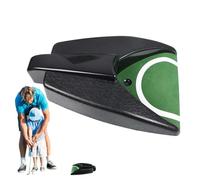 Golf Putting Cup - 10cm Practice Hole System, Portable Garden Trainer Tool, Battery Free ABS Device | Auto Retrieval Putting Practice Equipment for Outdoor Yard Skill Building Accuracy Confid