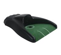 Golf Putting Cup - ABS Electronic 17x24.5cm | Portable Training Machine Automatic Ball Return Golf Hole | Practice Device For Home Office Outdoor Backyard Apartment Beginners Youth Use