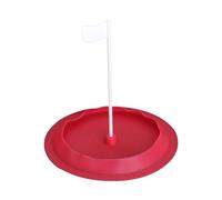 Golf Putting Cup Adults Practice Durable with Flag Putting Training Aid Red