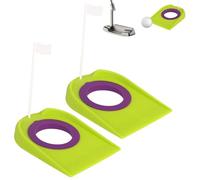 Golf Putting Cup | Training Equipment With Flag | Golf Cups for Putting Green, Outdoor, Playroom, Garden, Yard, Lawn, for Men, Women, Youth, Athletes and Dice