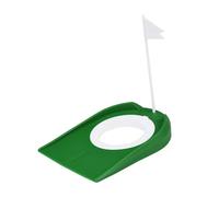Golf Putting Cup with Flag - Indoor Putting Green Adults Putter Practice, Plastic Golf Simulator Training Aids for Men Women Indoor Outdoor Home Office Yard Lawn Garage Backyard