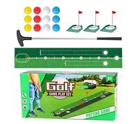 Golf Putting Green - Outdoor Practice Putting Green Kit | Portable Practice Equipment Trainer Toys for Indoor Birthday Outdoor Camping Children's Day