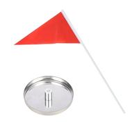 Golf Putting Hole Cup and Flag, Lightweight Stainless Steel, Practice Place Putting Flags - For Training and Practice Indoors, Garden on the