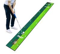 Golf Putting Mat - 30x250cm Non-Slip Training Aid, Green Indoor Outdoor for Backyard Home Office Driving Range Travel Sports Game Men