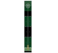 Golf Putting Mat, Portable Train Green, Indoor Practice Exterior, Anti-Slip Backing Design, Smooth Roll Texture, Golfing Training Equipment, Home Use, Men Women Players, Skill Improvement