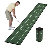 Golf Putting Mat, Putting Mat Indoor Golf 30cm Wide 280cm Length with Distance Markings Putting Green for Indoor and Outdoor Office Home