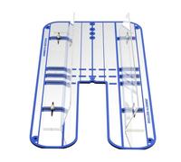 Golf Putting Mirror Alignment - Auxiliary Practice Device,17.5 * 9.3 * 2.0in Portable Swing Training Aids | Golf Alignment Mirror with Putting Cup Combo Trainers for Games Drills Equipment Practice