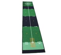 Golf Putting Practice Mat - Portable Putting Green Mat, Golf Putting Training Accessories | Mastery Golf Putting Training Equipment, Golf Practice Mat for Adults, Men, All Ages, (19.69x118.11 Inches)