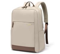GOLF QUALITY 14 Inch Laptop Backpack for Women, Anti-Theft Water Resistant Commuter Backpack, Large Capacity Carry On Cabin Bag for College Work Travel UK (Apricot)