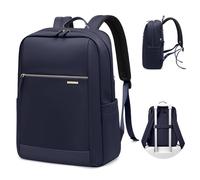 GOLF QUALITY 14 Inch Laptop Backpack for Women, Anti-Theft Water Resistant Commuter Backpack, Large Capacity Carry On Cabin Bag for College Work Travel UK (Navy blue)