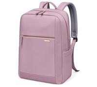 GOLF QUALITY 15.6 Inch Laptop Backpack for Women, Anti-Theft Water Resistant Commuter Backpack, Large Capacity Carry On Cabin Bag for College Work Travel UK (Pink violet)