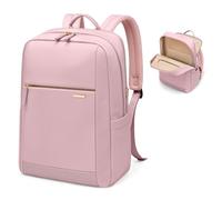 GOLF QUALITY 15.6 Inch Laptop Backpack for Women, Anti-Theft Water Resistant Commuter Backpack, Large Capacity Carry On Cabin Bag for College Work Travel UK (Ballet pink)