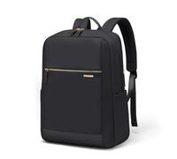 GOLF QUALITY 15.6 Inch Laptop Backpack for Women, Anti-Theft Water Resistant Commuter Backpack, Large Capacity Carry On Cabin Bag for College Work Travel UK (Black)
