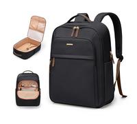 GOLF QUALITY 22L Travel Backpack for Women & Men,Carry On Bag for Airplanes Personal Item Laptop Backpack,17.3 Inch, A-black, 17.3 inch, Modern