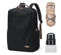 GOLF QUALITY Laptop Backpack, 16Inch Work Business Backpacks Purse Computer Backpack Casual Daypack, Classic Black, 17.3 inch, Modern" Or "Classic" Or "Compact