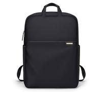 GOLF QUALITY Laptop Backpack for Women - 17.3 Inch Rucksack for Work, Travel, Office, Nurse, Teacher Book Bag, Fashion Daypack, Black