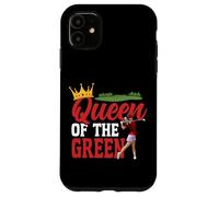 Golf Queen Vintage Crown Queen Of The Green Case for iPhone 11