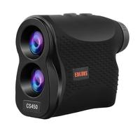 Golf Range Finder, 500 Yards & 4X Magnification Hunting Range Finder, Ranging Speed Measurement Flag Pole Locking Fog Mode, Clear Lenses, Optical Measurement, Golf Accessories