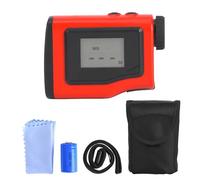 Golf Range Finder 6X Magnification, Portable LED HD Screen, 5-600 Meters Measuring Ranged - Accurate Distance and Speed Measurement, Waterproof Design for Golf Enthusiast ((red))