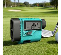 Golf Rangefinder - 6X Range Finder, Trajectory, Distance, Height & Speed Modes, External LCD, for Golf & Outdoor Adventures (1200m)