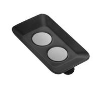 Golf Rangefinder Belt Clip Magnetic Iron Accessory for Hands-free Carry | Black Finish, Secure Attachment for Golf Bag and Towel, on Course or Cart Rounds