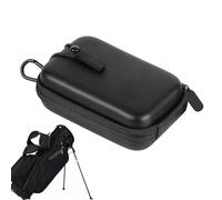 Golf Rangefinder Hard Case - 91G PU EVA Pouch, Shock Resistant Portable Bag with Mountaineering Buckle for Accessories | 5.5x4x2.1 inch Waterproof Storage Ensures Safety On The