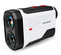 Golf Rangefinder with Slope - 1300/1500 Yards Laser Range Finder for Golf & Hunting, 7X Magnification, High-Precision Flag Locking Vibration, Rechargeable, IP54 Waterproof, Built-in Magnetic Strip
