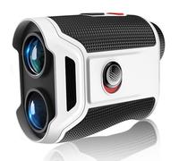 Golf Rangefinder with Slope Switch, 1200 Yards ±0.5yd High Precision, Magnetic Mount, Vibration Flag Lock, USB-C Rechargeable & IP54 Weather-Resistant