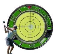 Golf Reader - Double Sided Putting Marker, Professional Zinc Alloy Tool, Perfect Break Indicator for Course Training, Game Improvement and Precision Alignment, 3.5x3.5cm