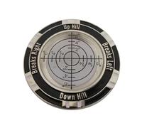 Golf Reader Markers - Reader | 1.26x0.28 inches Compact Level for Putting | GolfBall Marker with Level | Training Tool to Improve Your Putting Game Read Greens | Ball Marker Levels Accessor