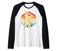 Golf Retro Champion Mini Golf Family Golfers Raglan Baseball Tee