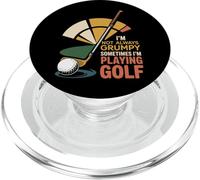 Golf Retro Vintage I'm Not Always Grumpy Sometimes I'm PopSockets PopGrip for MagSafe
