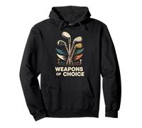 Golf Retro Vintage Weapons Of Choice Pullover Hoodie