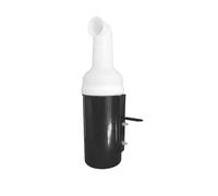 Golf Sand Bottle for Cart - 38.5x10cm No Drilling Bracket, 508g ABS White Divot Filler Dispenser, Club Vehicle Rattle Free Seed Sand Mix Holder Container | Outdoor Putting Range Tournament
