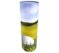 Golf Scatter Tube for Adult Ashes - Large Biodegradable Cardboard Cremation Urn