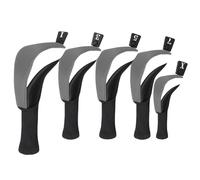 Golf Schläger Head Sleeves - Golf Club Covers, Golf Schläger - Sleeves | 5 Pieces Hybrid Forests | Breathable Racket Hip with Lice Plates