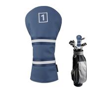 Golf Schlägerkopfabdeckung - Schutzhülle mit Elastischem Verschluss | Reißfeste Golfhüllen für Hölzer und Driver | Für Damen Herren Geburtstag Weihnachten Geschenk