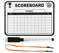 Golf Score Card | Reusable Golf Game Scorekeeper | Card Track Stats,Supplies for Professional Beginner Amateur Players Practice Training Competition Tournament Games Course Accessories Equipment
