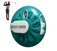Golf Score Counter - 1.18x1.18x0.79in Shot Keeper Tool, Compact Strroke Monitor, Accurate Counting Tracking Performance Analysis Equipment | Practice Competitions Course Tournament Player Aid