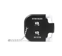 Golf Score Counter, Golf Clicker for Counting, 2 Digit Golf Counter | Manual Counter Clicker with Chain Setting the Score Counter Golf Game Scoreboard