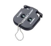 Golf Score Counter, Mini Golf Score Shot Stroke Counter Clicker with Dial Resetting Tool New Golf Manual Scorer Golf Supplies GOLF Dual Wheel Scorer for Golf Putts Scoring Keeper (Black)