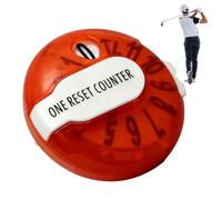 Golf Score Tracks,Digital Display Fast Reset With Clip,Counting Device For Golf Balls For Female Golfers | Training And Game Outdoors In The Backyard And On The Driving Range Men E
