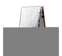 Golf Scorebook - PU Leather Bat Yardage Book, Golf Diary Notebook with 2 Scorecards | Golf Journal, Notebook, Golf , Scorecard Holder, Diary, Club Yardage Book for Golfers, Men and Women